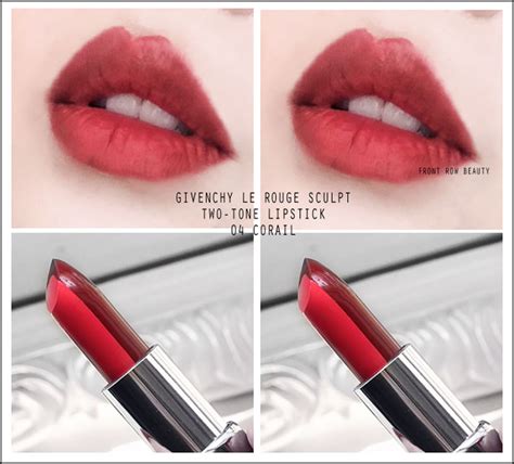 givenchy le rouge sculpt review|Givenchy Le Rouge Sculpt Two Toned Lipstick Review .